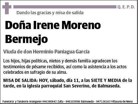 MORENO BERMEJO,IRENE