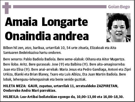 LONGARTE ONAINDIA,AMAIA