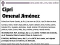 OMENAL JIMENEZ,CIPRI