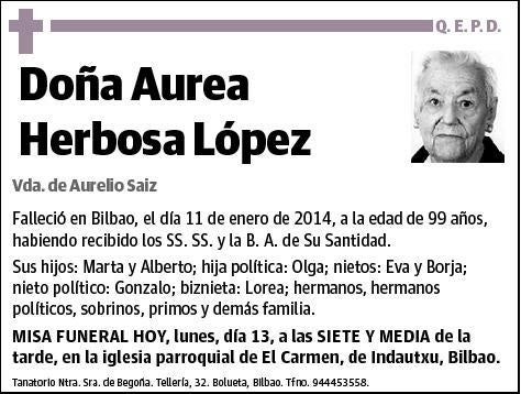 HERBOSA LOPEZ,AUREA