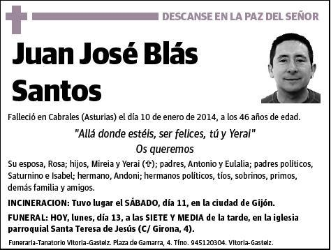 BLAS SANTOS,JUAN JOSE