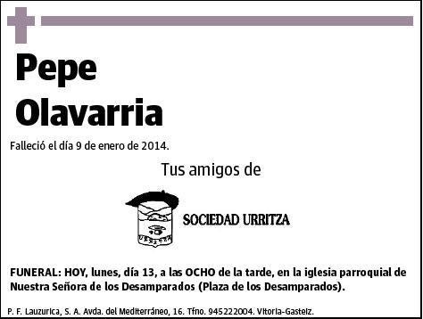 OLAVARRIA,PEPE