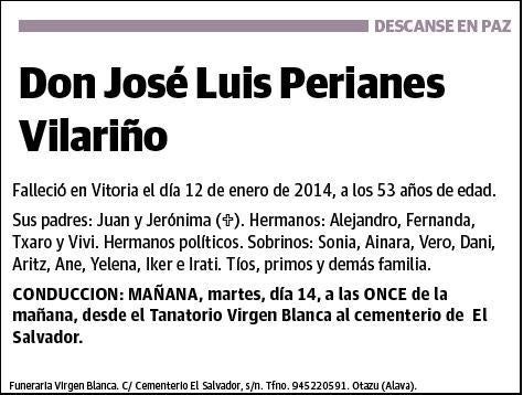 PERIANES VILARIÑO,JOSE LUIS