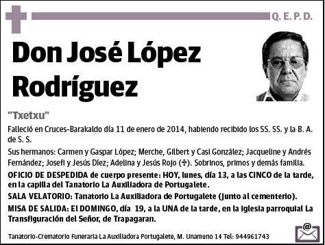 LOPEZ RODRIGUEZ,JOSE