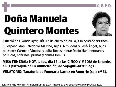 QUINTERO MONTES,MANUELA