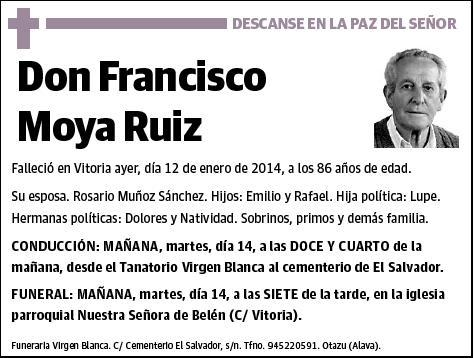 MOYA RUIZ,FRANCISCO