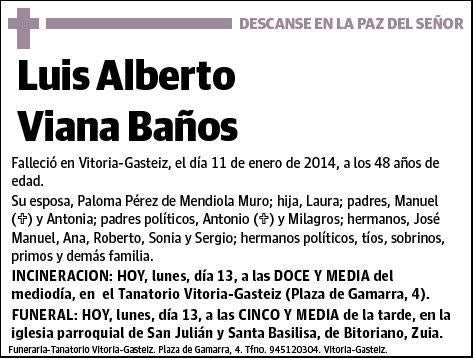 VIANA BAÑOS,LUIS ALBERTO