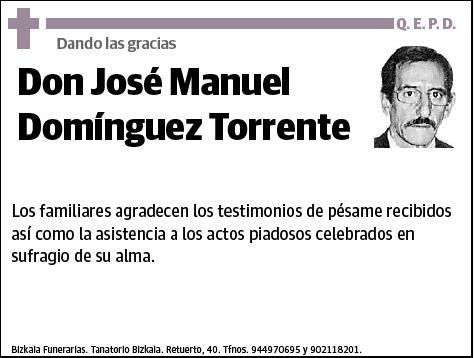 DOMINGUEZ TORRENTE,JOSE MANUEL