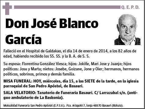 BLANCO GARCIA,JOSE