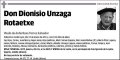 UNZAGA ROTAETXE,DIONISIO