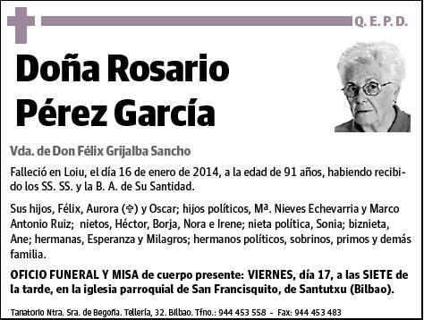 PEREZ GARCIA,ROSARIO