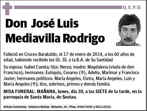 MEDIAVILLA RODRIGO,JOSE LUIS