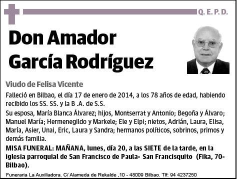 GARCIA RODRIGUEZ,AMADOR