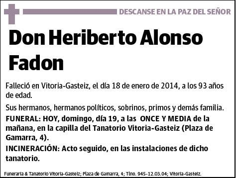 ALONSO FADON,HERIBERTO