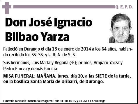 BILBAO YARZA,JOSE IGNACIO