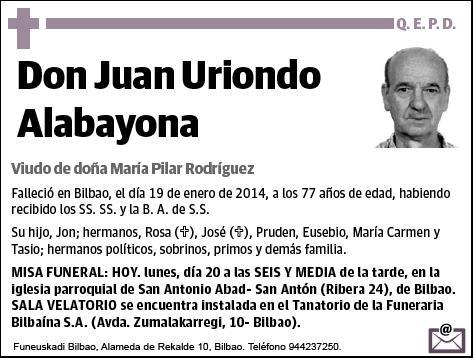 URIONDO ALABAYONA,JUAN