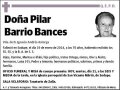 BARRIO BANCES,PILAR