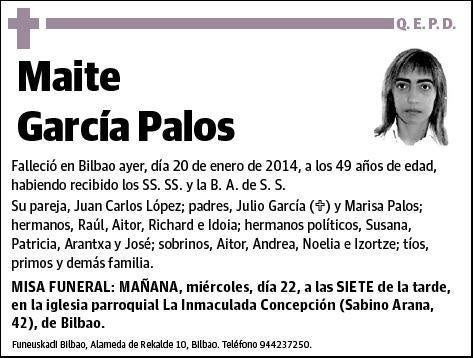 GARCIA PALOS,MAITE