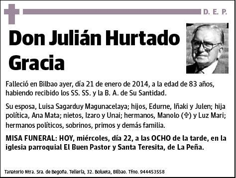 HURTADO GRACIA,JULIAN