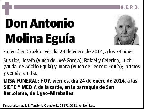 MOLINA EGUIA,ANTONIO