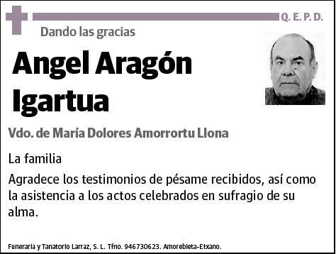 ARAGON IGARTUA,ANGEL