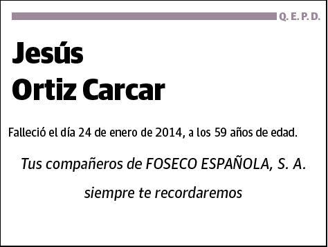 CARCAR ORTIZ,JESUS