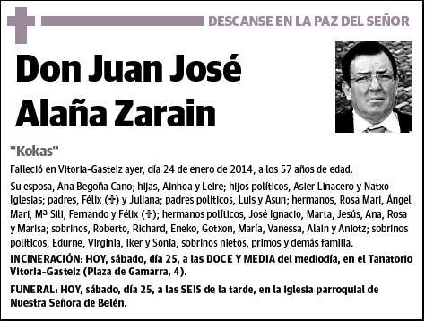 ALAÑA ZARAIN,JUAN JOSE