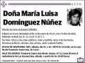 DOMINGUEZ NUÑEZ,MARIA LUISA