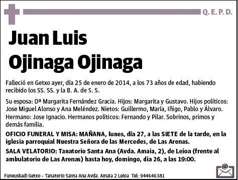 OJINAGA OJINAGA,JUAN LUIS