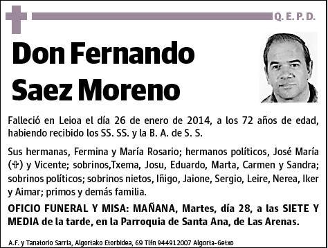 SAEZ MORENO,FERNANDO