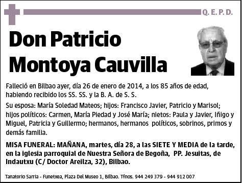 MONTOYA CAUVILLA,PATRICIO