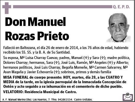 ROZAS PRIETO,MANUEL