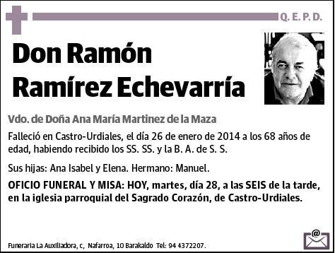 RAMIREZ ECHEVARRIA,RAMON