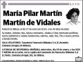 MARTIN MARTIN DE VIDALES,MARIA PILAR