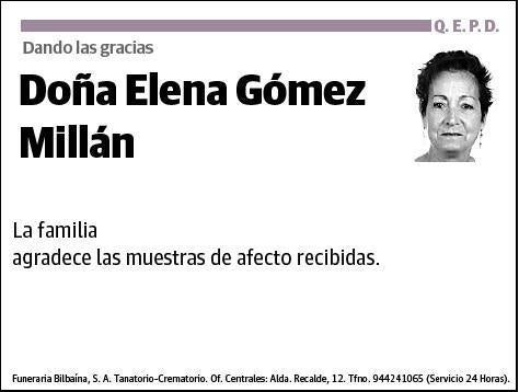 GOMEZ MILLAN,ELENA