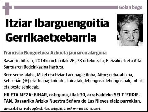 IBARGUENGOITIA GERRIKAETXEBARRIA,ITZIAR