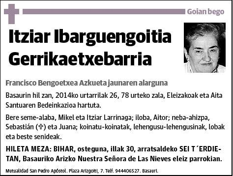 IBARGUENGOITIA GERRIKAETXEBARRIA,ITZIAR