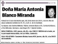BLANCO MIRANDA,MARIA ANTONIA