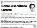 VILLENA CARRERA,LUISA