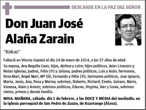 ALAÑA ZARAIN,JUAN JOSE