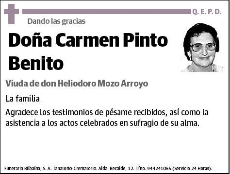 PINTO BENITO,CARMEN