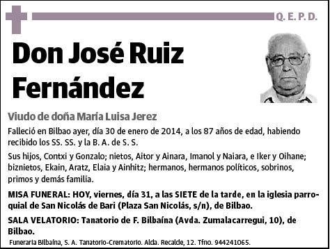 RUIZ FERNANDEZ,JOSE