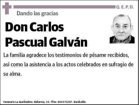 PASCUAL GALVAN,CARLOS