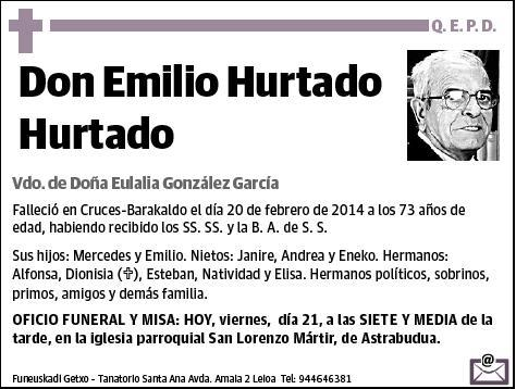 HURTADO HURTADO,EMILIO