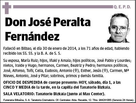 PERALTA FERNANDEZ,JOSE