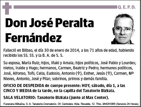 PERALTA FERNANDEZ,JOSE