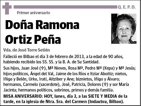 ORTIZ PEÑA,RAMONA