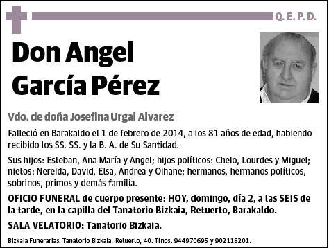 GARCIA PEREZ,ANGEL