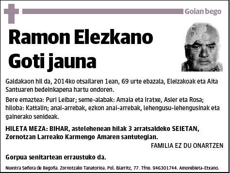 ELEZKANO GOTI,RAMON