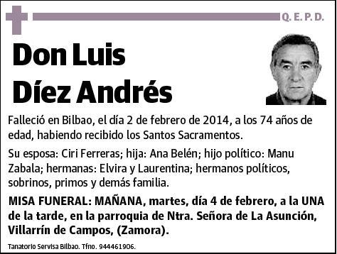 DIEZ ANDRES,LUIS